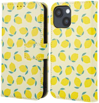 Imoshion Design Bookcase voor de Apple iPhone 14 - Citrus Dream Meerkleurig