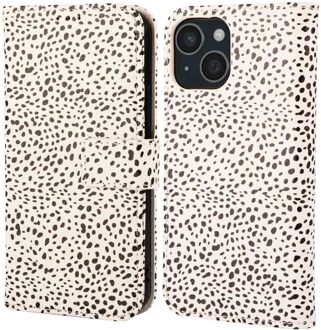 Imoshion Design Bookcase voor de Apple iPhone 15 - Desert Dots Meerkleurig