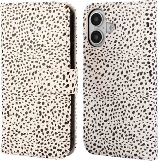 Imoshion Design Bookcase voor de Apple iPhone 16 - Desert Dots Meerkleurig