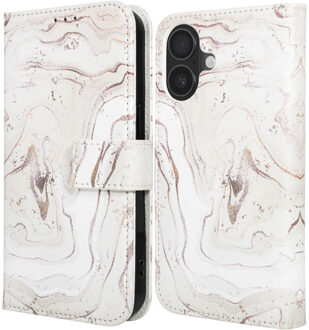 Imoshion Design Bookcase voor de Apple iPhone 17 - Sandy Marble Meerkleurig