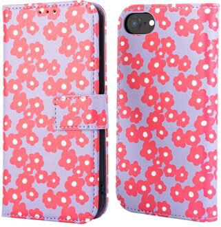 Imoshion Design Bookcase voor de Apple iPhone 17e / 16e - Dusty Rose Blossoms Meerkleurig
