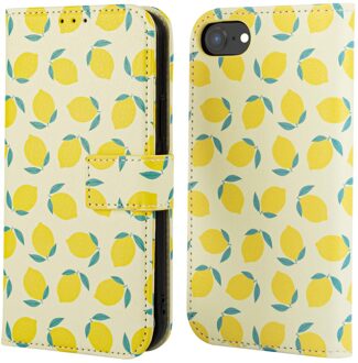 Imoshion Design Bookcase voor de Apple iPhone SE (2022 / 2020) / 8 / 7 / 6(s) - Citrus Dream Meerkleurig