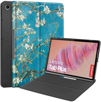 Imoshion Design Bookcase voor de Lenovo Tab Plus - Green Plant Groen - 11.5