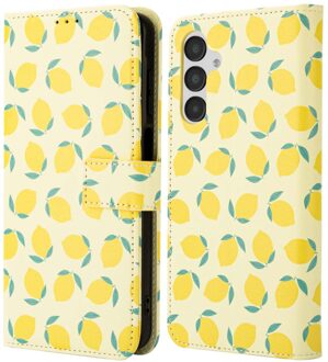 Imoshion Design Bookcase voor de Samsung Galaxy A16 - Citrus Dream Meerkleurig
