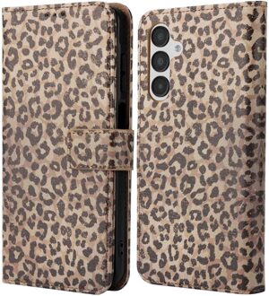 Imoshion Design Bookcase voor de Samsung Galaxy A16 - Leopard Mood Meerkleurig