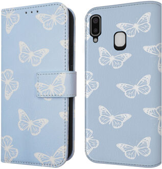 Imoshion Design Bookcase voor de Samsung Galaxy A20e - Butterfly Meerkleurig