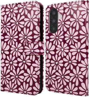 Imoshion Design Bookcase voor de Samsung Galaxy A26 - Bloom Love Blush Meerkleurig