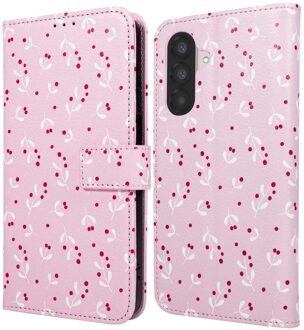 Imoshion Design Bookcase voor de Samsung Galaxy A26 - Blush Berries Meerkleurig