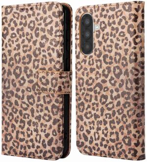 Imoshion Design Bookcase voor de Samsung Galaxy A26 - Leopard Mood Meerkleurig