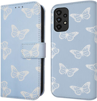 Imoshion Design Bookcase voor de Samsung Galaxy A33 - Butterfly Meerkleurig