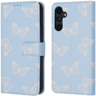 Imoshion Design Bookcase voor de Samsung Galaxy A34 (5G) - Butterfly Meerkleurig