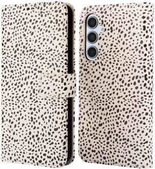 Imoshion Design Bookcase voor de Samsung Galaxy A35 - Desert Dots Meerkleurig