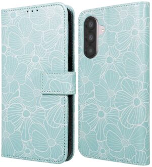 Imoshion Design Bookcase voor de Samsung Galaxy A36 - Botanica Groen