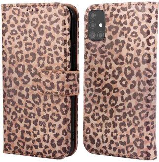 Imoshion Design Bookcase voor de Samsung Galaxy A51 - Leopard Mood Meerkleurig