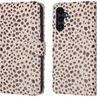 Imoshion Design Bookcase voor de Samsung Galaxy A54 (5G) - Black And White Dots Meerkleurig
