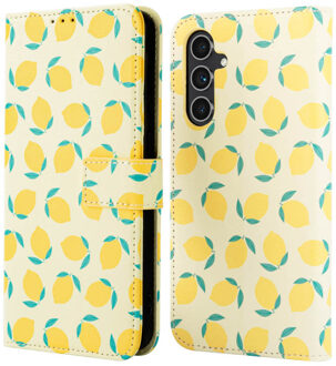 Imoshion Design Bookcase voor de Samsung Galaxy A54 (5G) - Citrus Dream Meerkleurig