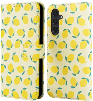 Imoshion Design Bookcase voor de Samsung Galaxy A55 - Citrus Dream Meerkleurig