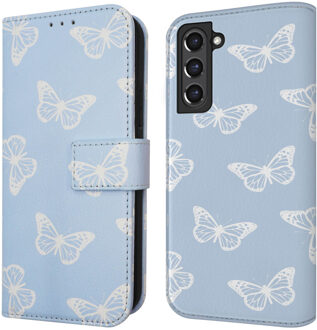 Imoshion Design Bookcase voor de Samsung Galaxy S21 FE - Butterfly Meerkleurig