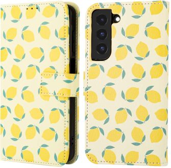 Imoshion Design Bookcase voor de Samsung Galaxy S22 - Citrus Dream Meerkleurig