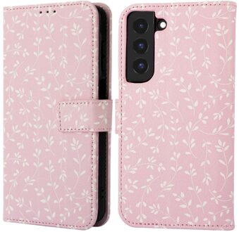 Imoshion Design Bookcase voor de Samsung Galaxy S22 - Pink Bazaar Flowers Meerkleurig