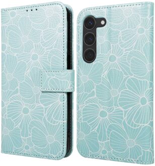 Imoshion Design Bookcase voor de Samsung Galaxy S23 - Botanica Groen