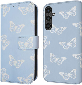 Imoshion Design Bookcase voor de Samsung Galaxy S23 FE - Butterfly Meerkleurig