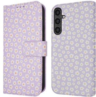 Imoshion Design Bookcase voor de Samsung Galaxy S23 FE - White Daisy Meerkleurig