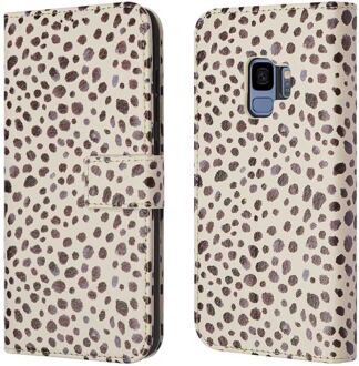 Imoshion Design Bookcase voor de Samsung Galaxy S9 - Black And White Dots Meerkleurig