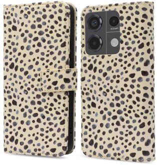 Imoshion Design Bookcase voor de Xiaomi Redmi Note 13 Pro (5G) / Poco X6 - Black And White Dots Meerkleurig