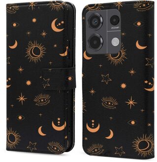 Imoshion Design Bookcase voor de Xiaomi Redmi Note 13 Pro (5G) / Poco X6 - Sky Black Meerkleurig