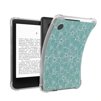Imoshion Design Clear Backcover voor de Kobo Clara Colour / Clara BW - Botanica Groen