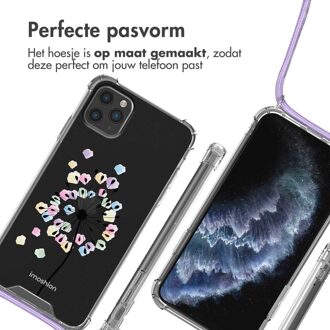 Imoshion Design hoesje met koord voor de Apple iPhone 11 Pro Max - Sandstone Dandelion Meerkleurig - 6.5