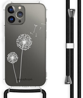 Imoshion Design hoesje met koord voor de Apple iPhone 13 Pro Max - Dandelion Transparant