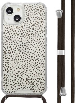 Imoshion Design hoesje met koord voor de Apple iPhone 14 - Desert Dots Meerkleurig - 6.06