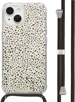 Imoshion Design hoesje met koord voor de Apple iPhone 15 - Desert Dots Meerkleurig
