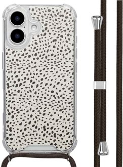 Imoshion Design hoesje met koord voor de Apple iPhone 16 - Desert Dots Meerkleurig