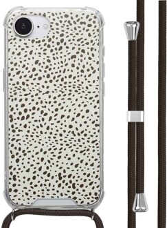 Imoshion Design hoesje met koord voor de Apple iPhone 16e - Desert Dots Meerkleurig
