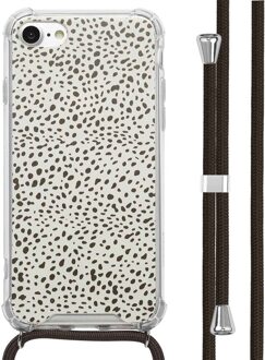Imoshion Design hoesje met koord voor de Apple iPhone SE (2022 / 2020) / 8 / 7 - Desert Dots Meerkleurig - 4.7