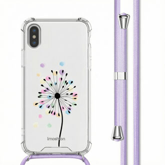 Imoshion Design hoesje met koord voor de Apple iPhone X / Xs - Sandstone Dandelion Meerkleurig - 5.8