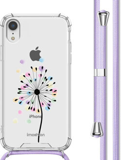 Imoshion Design hoesje met koord voor de Apple iPhone Xr - Sandstone Dandelion Meerkleurig - 6.1