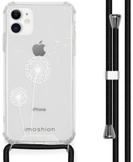 Imoshion Design hoesje met koord voor de iPhone 11 - Paardenbloem - Wit