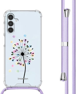 Imoshion Design hoesje met koord voor de Samsung Galaxy A15 (5G/4G) - Sandstone Dandelion Meerkleurig
