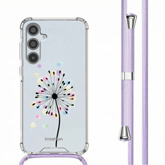 Imoshion Design hoesje met koord voor de Samsung Galaxy A35 - Sandstone Dandelion Meerkleurig