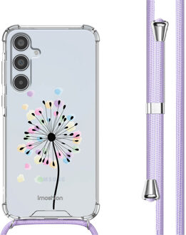 Imoshion Design hoesje met koord voor de Samsung Galaxy A35 - Sandstone Dandelion Meerkleurig