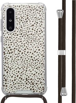 Imoshion Design hoesje met koord voor de Samsung Galaxy A36 - Desert Dots Meerkleurig