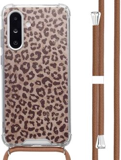 Imoshion Design hoesje met koord voor de Samsung Galaxy A36 - Leopard Mood Meerkleurig
