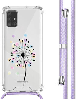 Imoshion Design hoesje met koord voor de Samsung Galaxy A51 - Sandstone Dandelion Meerkleurig - 6.5