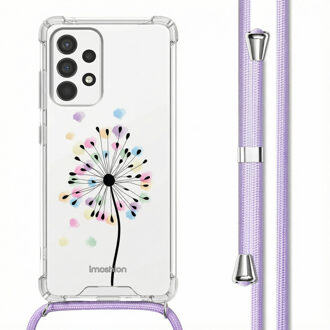 Imoshion Design hoesje met koord voor de Samsung Galaxy A52(s) (5G/4G) - Sandstone Dandelion Meerkleurig