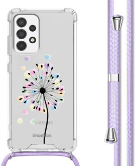 Imoshion Design hoesje met koord voor de Samsung Galaxy A52(s) (5G/4G) - Sandstone Dandelion Meerkleurig