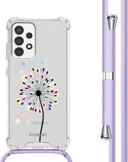 Imoshion Design hoesje met koord voor de Samsung Galaxy A53 - Sandstone Dandelion Meerkleurig